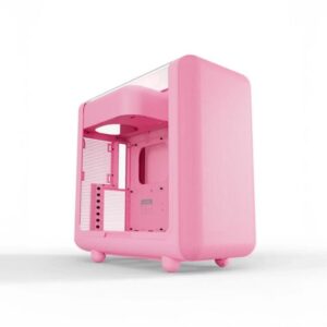 HYTE X50 - Modern Performance E-ATX Casing PC Gaming - Strawberry Milk