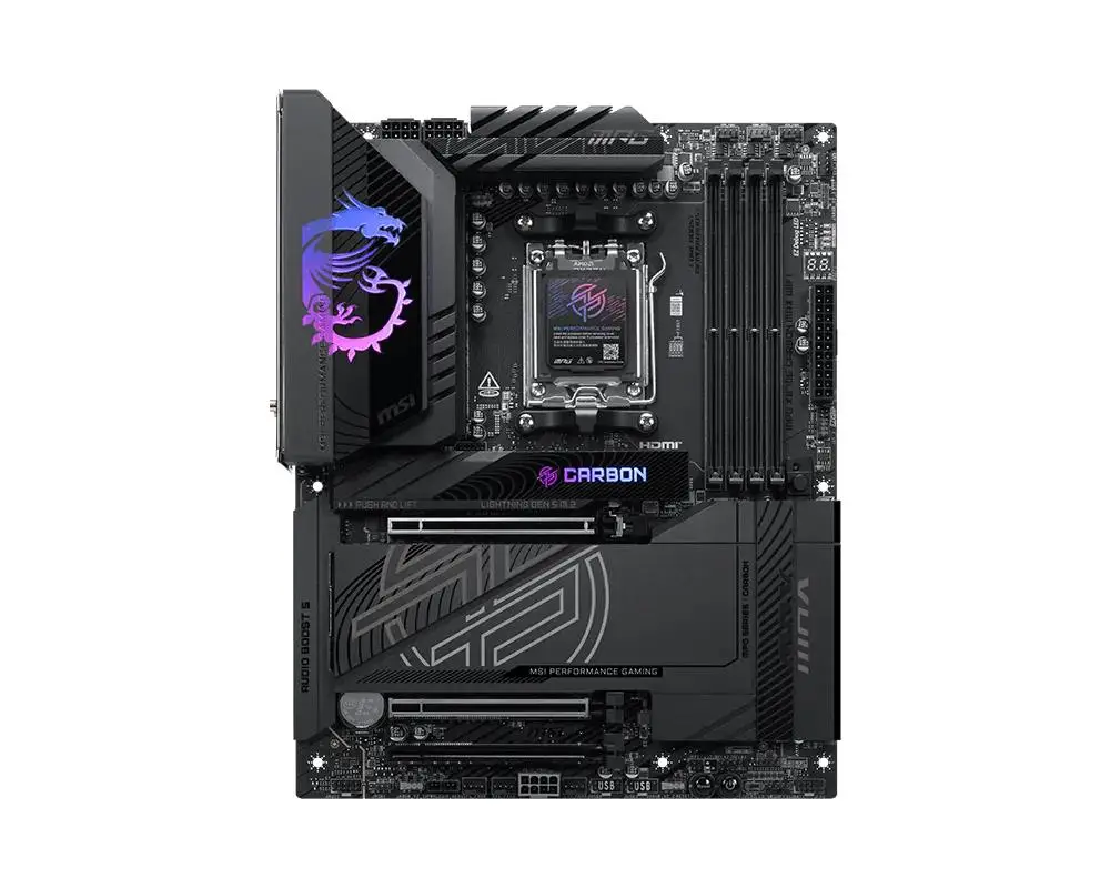 MSI MPG X870E CARBON MAX WiFi (Socket AMD AM5, DDR5) - Image 2