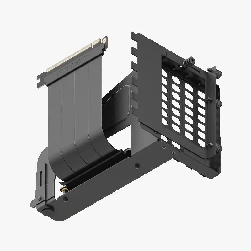 HAVN HS 420 Vertical GPU Mounting | Compatible HS-420 With PCIe 5.0 Riser Cable - Black - Image 2