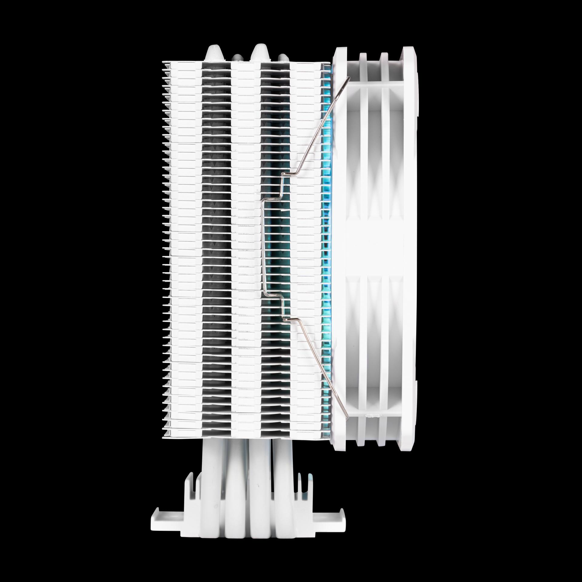 GAMDIAS BOREAS E1-410 ARGB - CPU Air Cooler - White - Image 3