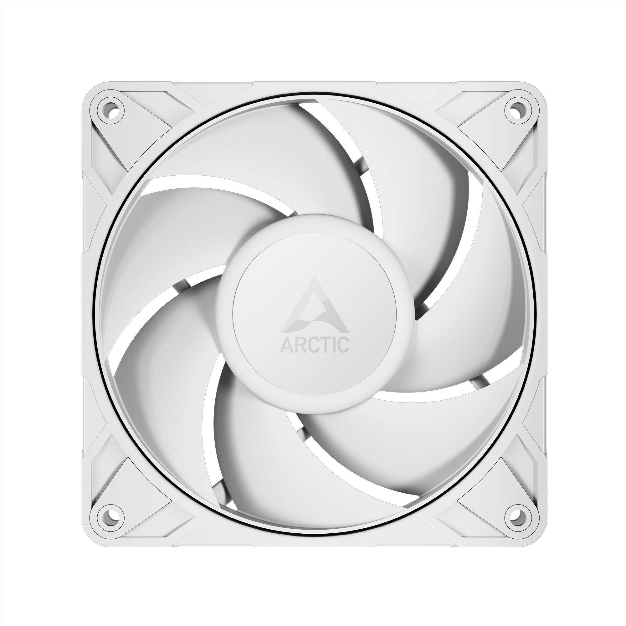 Fan ARCTIC P12 Pro PST | 120mm PWM Fan With Cable Splitter Single Pack - WHITE