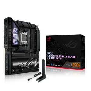 ASUS ROG CROSSHAIR X870E HERO BTF (Socket AM5, AMD X870E, DDR5, Type C)