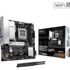 JualASRock B850M ROCK WIFI (AMD AM5, B850, DDR5)