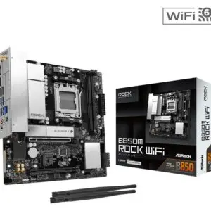 JualASRock B850M ROCK WIFI (AMD AM5, B850, DDR5)