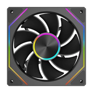 JualPCCOOLER FG120R ARGB | 120mm Reverse Fan PWM ARGB – Black