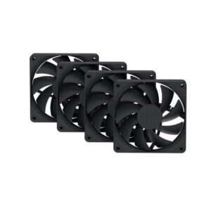 Fan Casing HYTE FA12 - 120mm PWM Fan 4 Pack - Pitch Black