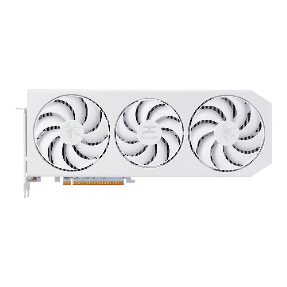 POWERCOLOR AMD Radeon RX 9070 XT HELLHOUND SPECTRAL 16GB GDDR6 - White - Image 2