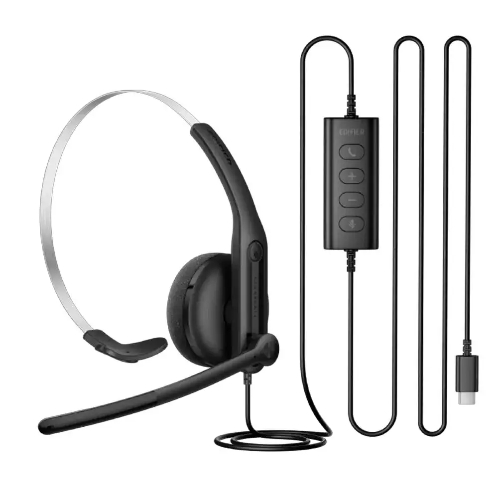 EDIFIER CC100 | Wired Mono Headset with Microphone - Image 5