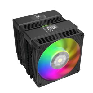FPMAX F-650 ARGI - CPU Cooler ARGB With Digital Display - Black