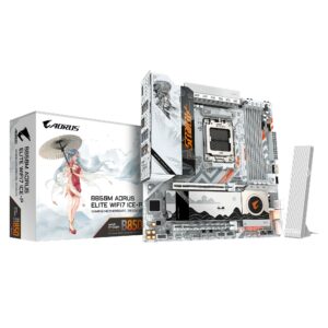 GIGABYTE B850M AORUS Elite WIFI7 Ice Performance (AM5, B850, DDR5)