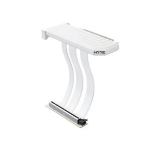 HYTE PCI-E 5.0 Riser With Colored Shroud Snow White