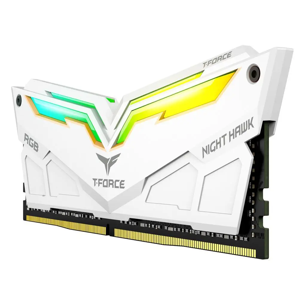 Team Night Hawk RGB Gen 2 DDR4 16GB (2x8GB) 3000MHz - WHITE - Image 3