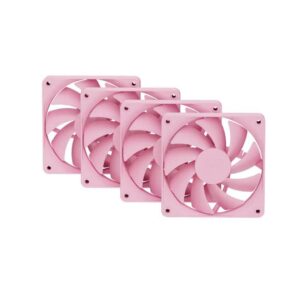Fan Casing HYTE FA12 - 120mm PWM Fan 4 Pack - Strawberry Milk