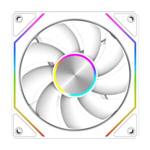 PCCOOLER FG120 ARGB | 120mm Forward Fan PWM ARGB - WHITE