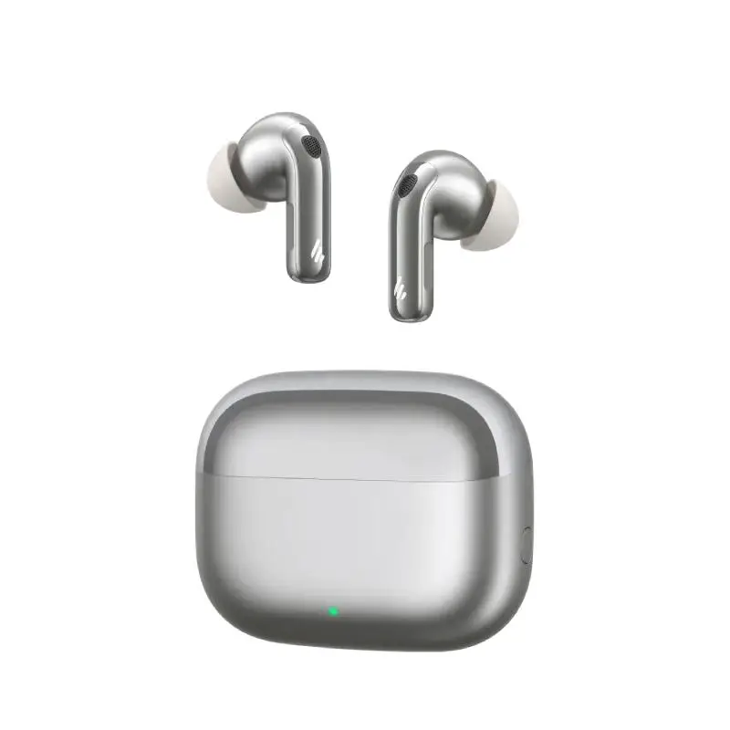 EDIFIER EVOBUDS PRO Hi-Res | TWS Noise Cancelling Earbuds with AI Voice Translation - Silver - Image 3