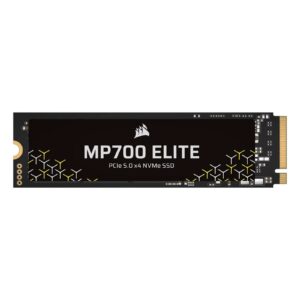 CORSAIR MP700 ELITE - SSD 1TB (Socket M2, NVMe PCIe GEN5 x4, 3D TLC NAND)