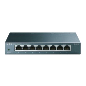 TP-LINK TL-SG108 Switch 8 Port Gigabit Mini Metal Housing