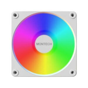 JualFAN CASING MONTECH GF120R V2 ARGB – Fan Reverse 120mm / 12cm – White