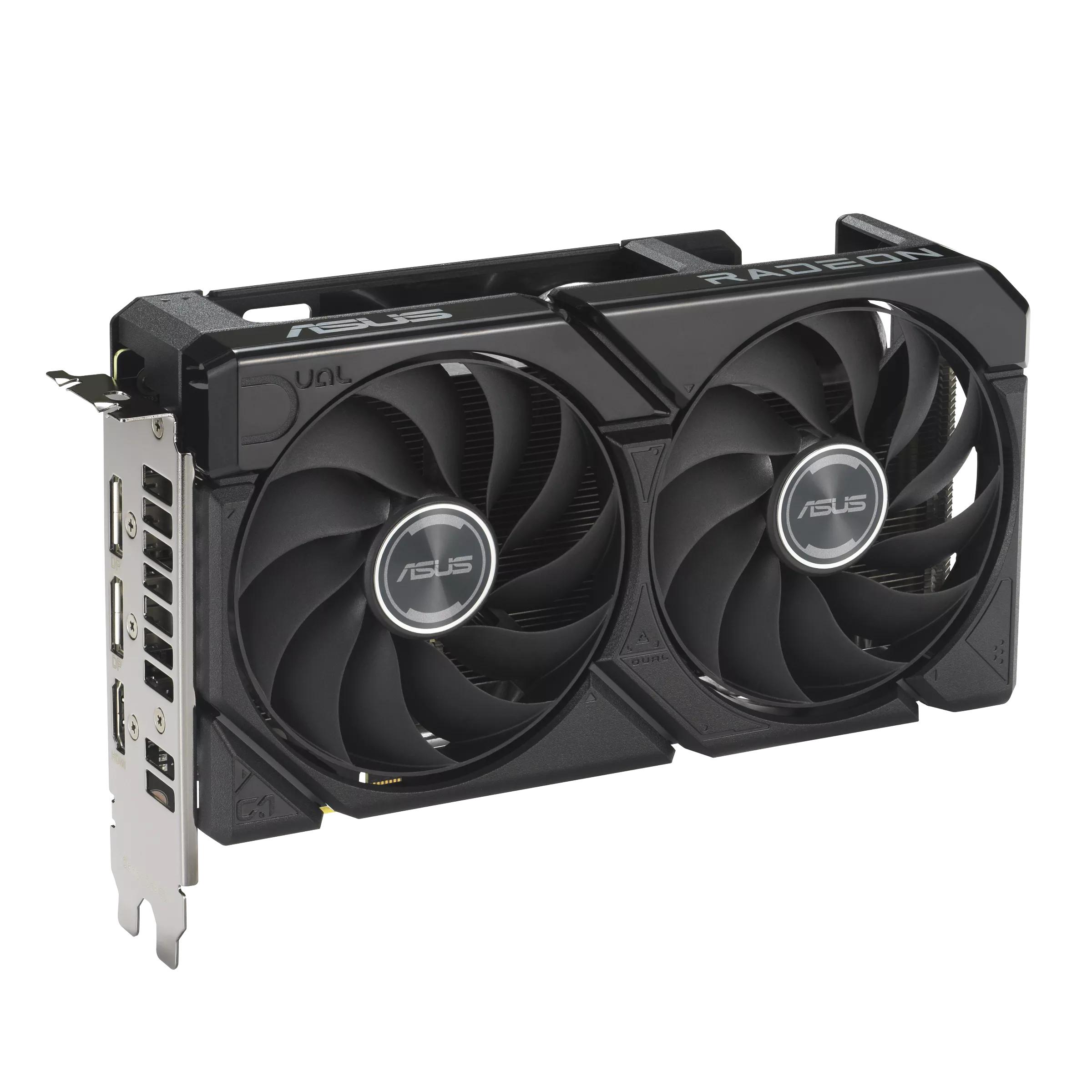 ASUS DUAL RADEON RX 9060 XT 16GB GDDR6 - Black - Image 2