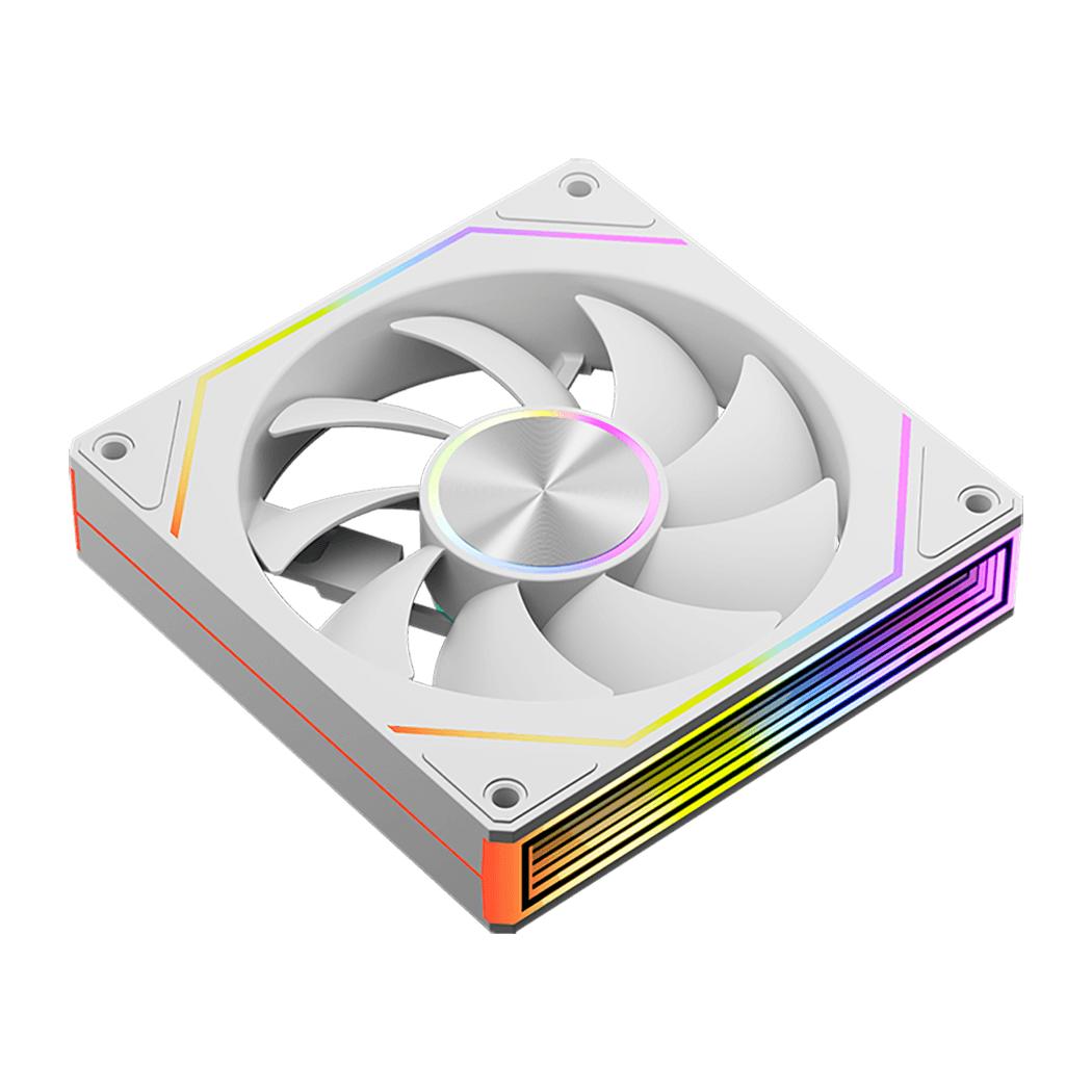 PCCOOLER FG120 ARGB | 120mm Forward Fan PWM ARGB - WHITE - Image 5
