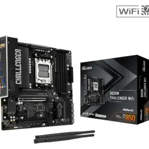 JualASRock B850M Challenger WiFi (AMD AM5, B850, DDR5)