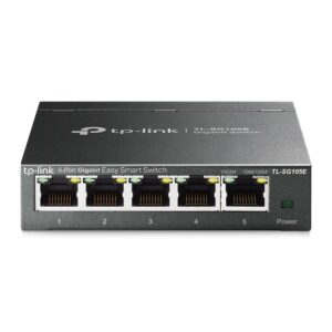 TP-LINK TL-SG105E Switch 5 Port Gigabit Easy Smart Mini Metal