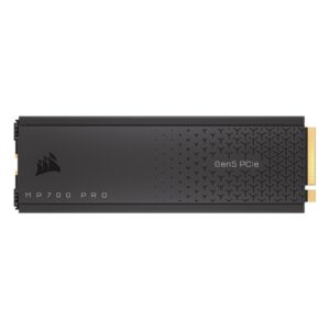 JualCORSAIR MP700 PRO – SSD With Air Cooler 2TB (Socket M2, NVMe PCIe GEN5 x4, 3D TLC NAND)
