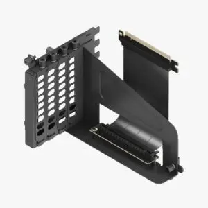 HAVN HS 420 Vertical GPU Mounting | Compatible HS-420 With PCIe 5.0 Riser Cable - Black