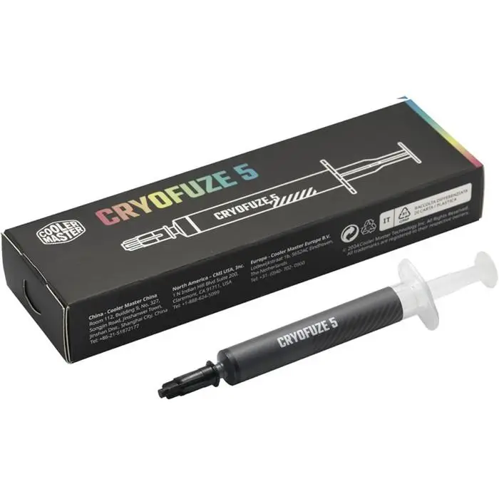 Cooler Master CRYOFUZE 5 BLACK 3G Thermal Paste - Pasta Prosesor
