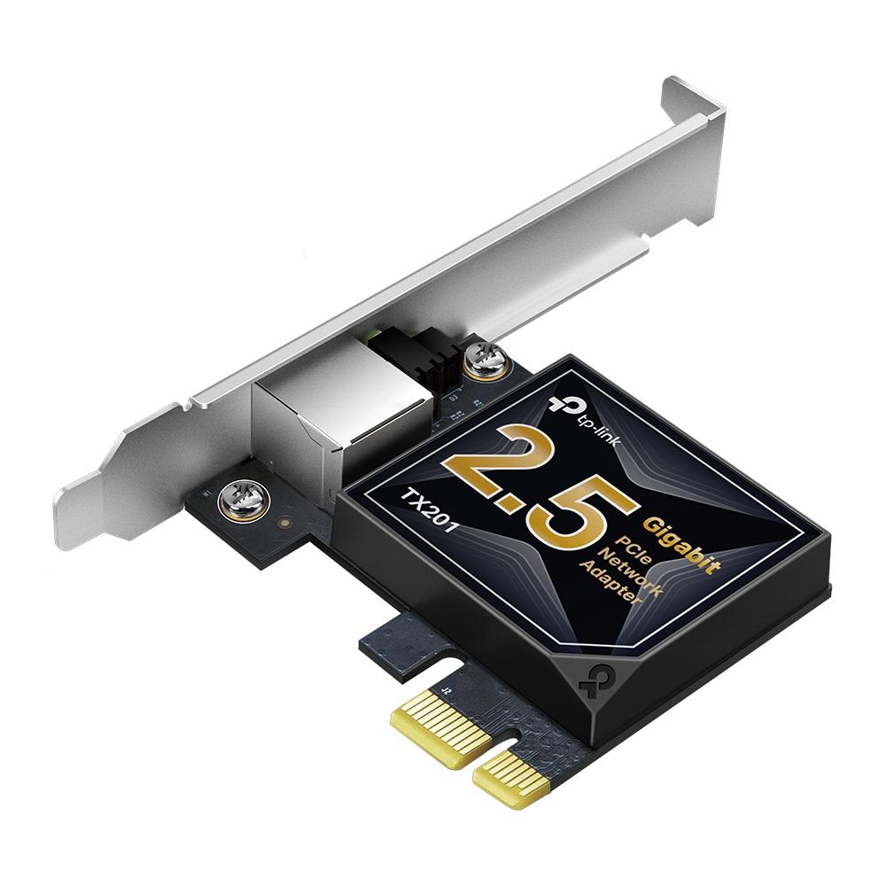 TP-LINK TX201 2.5 Gigabit PCIe Network Adapter 2.5GB Multi-Gigabit Gaming