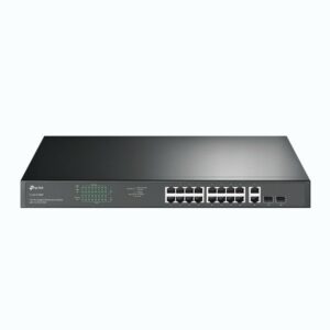 TP-LINK TL-SG1218MP 18-Port Gigabit Rackmount PoE Switch with 16 PoE+