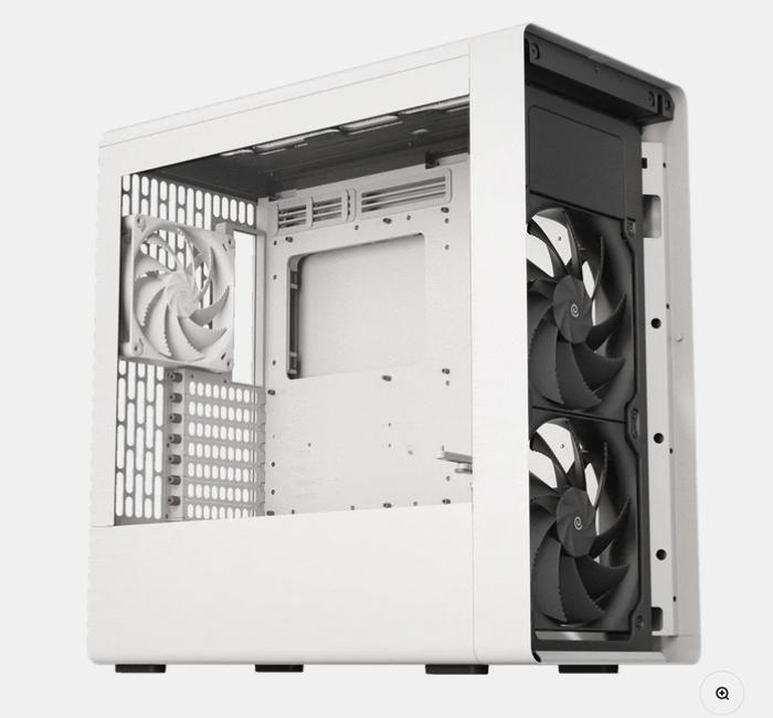 CASING HAVN BF 360 FLOW - Mid Tower E-ATX PC Case Include 3 Fan - White - Image 2