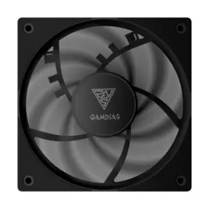 JualFan Casing GAMDIAS NOTUS M1-1201 PWM Cooler Fan Case Single Pack Premium Design BLACK