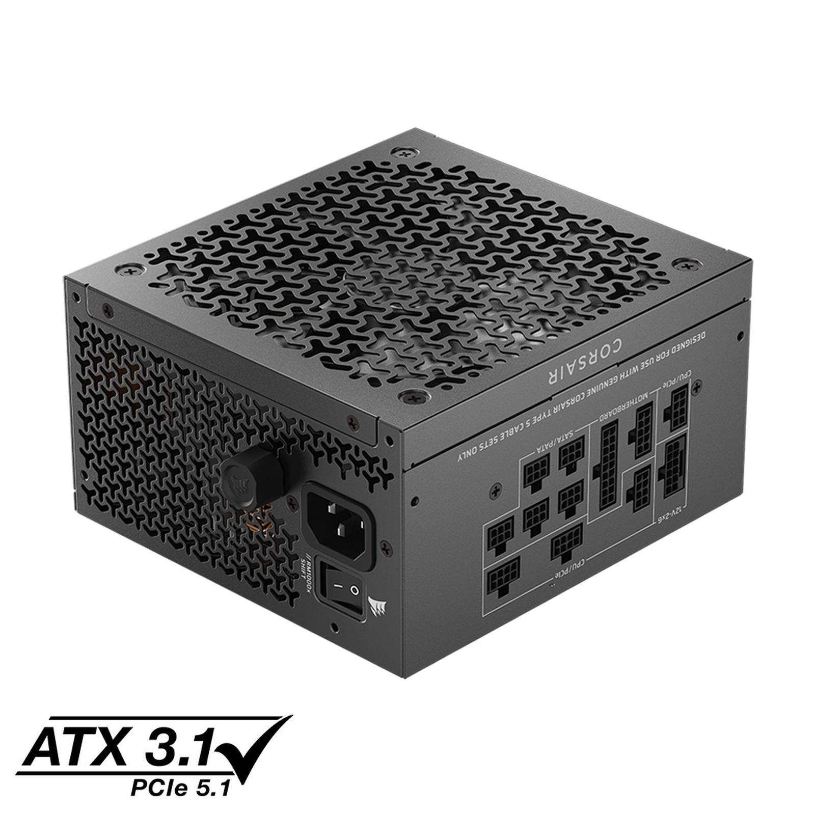 Corsair RM1000X SHIFT / 1000RMX SHIFT (2025) Cybenetics Gold Fully Modular ATX 3.1 PCIe 5.1