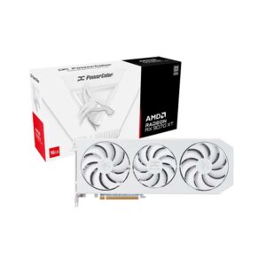 JualPOWERCOLOR AMD Radeon RX 9070 XT HELLHOUND SPECTRAL 16GB GDDR6 &ndash; White