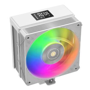FPMAX F-400 ARGI - CPU Cooler ARGB With Display - White