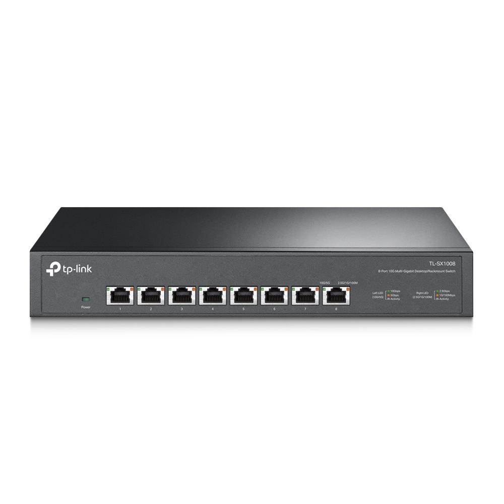 TP-LINK TL-SX1008 8-Port 10G Desktop Rackmount Switch