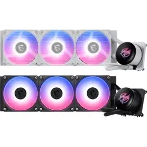MSI MPG Coreliquid P13 360 - AIO CPU Cooler 360mm ARGB LCD Display 2.1" - White