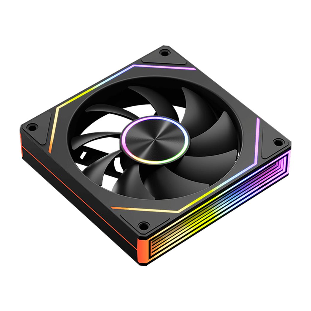 PCCOOLER FG120 ARGB | 120mm Forward Fan PWM ARGB - BLACK - Image 5