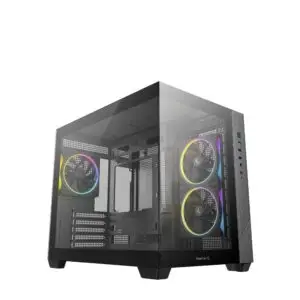 Casing DEEPCOOL CG330 3F - M-ATX PC Case Include 3 FAN ARGB - BLACK