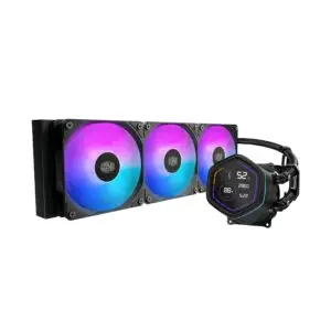 JualCooler Master MasterLiquid 360 Core Nex ARGB AIO Liquid Cooler 360mm – BLACK