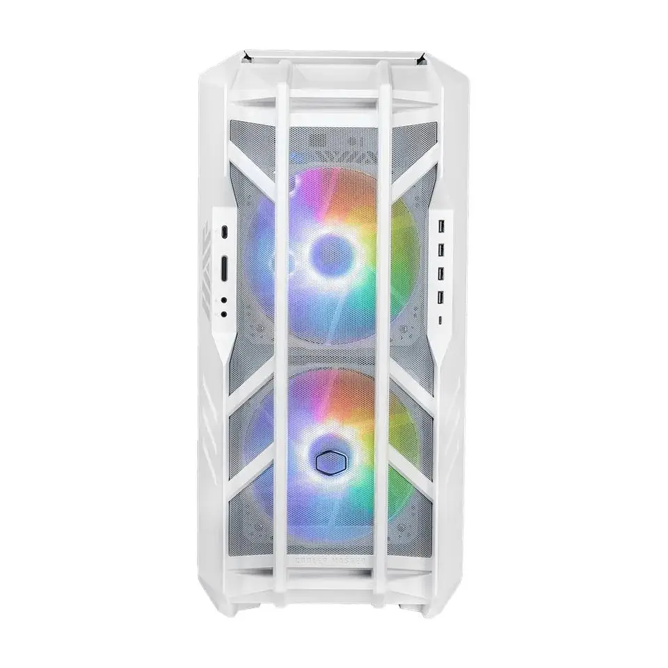 CoolerMaster HAF700 | E-ATX PC Case Include 4 ARGB Fans - White - Image 2