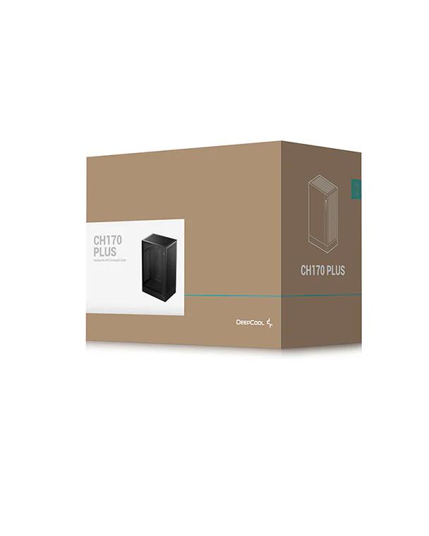 Casing DEEPCOOL CH170 Plus - Mini ITX PC Case - Black - Image 6