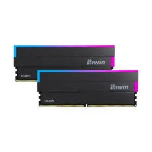 JualBIWIN DW100 RGB DDR5 32GB (2x16GB) 6000MHz CL28 &ndash; Dual Channel BLACK