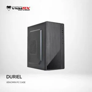 JualCASING VENOMRX DURIEL | PC Case Office M-ATX Include PSU POWERCORE 500