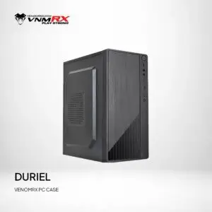JualCASING VENOMRX DURIEL | PC Case Office M-ATX Include PSU POWERCORE 500