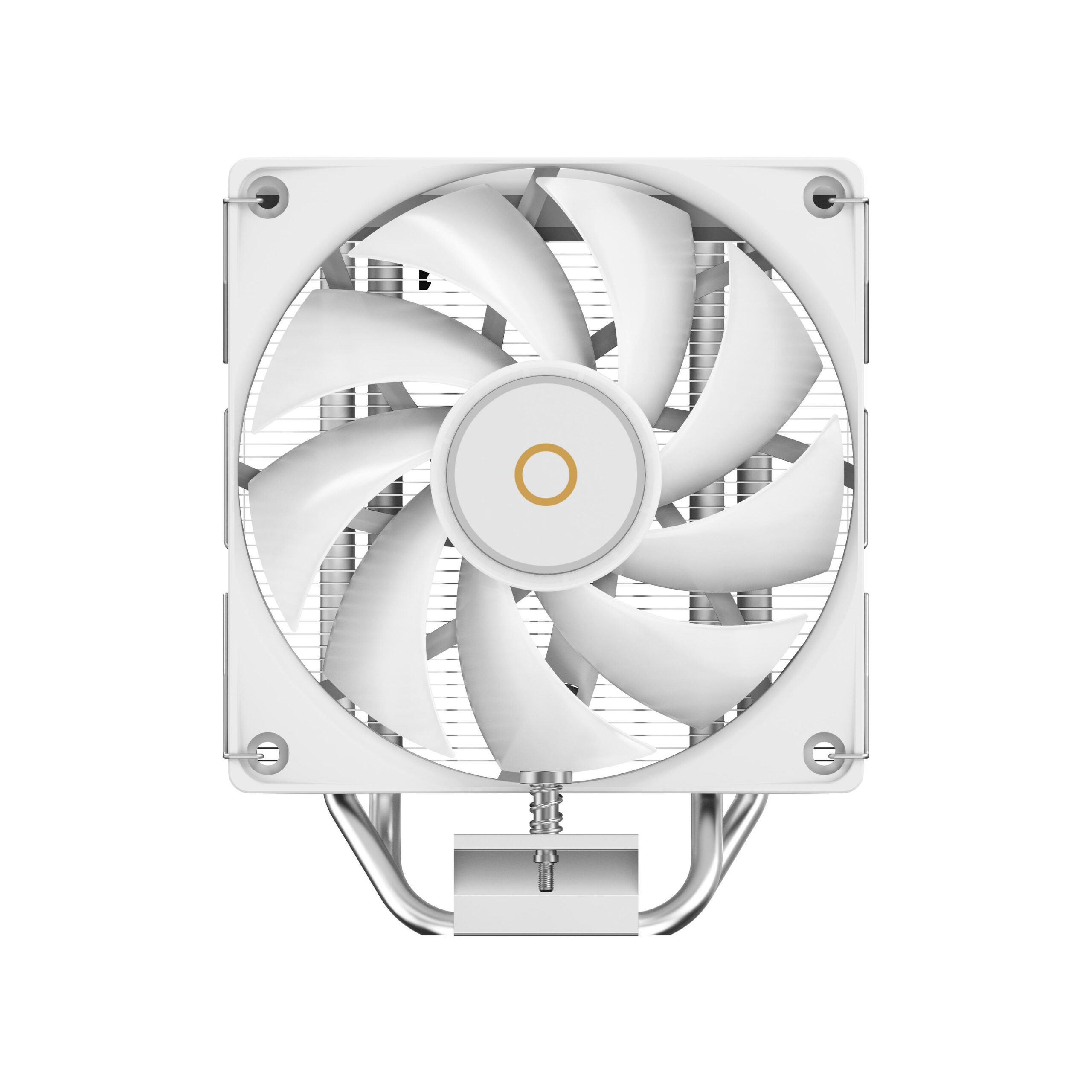 OCYPUS Delta A40 SE Dual Fan ARGB 4 Heatpipes Single Tower Air Cooler - WHITE - Image 4