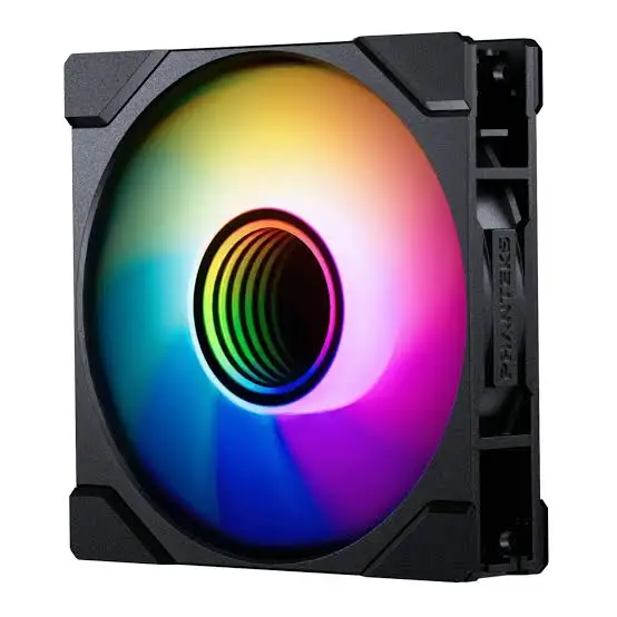 PHANTEKS M25 Gen2 Airflow BLACK | High Value Daisy-Chained Fan D-RGB - Single Pack - Image 2