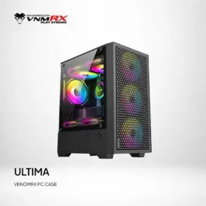 JualCASING VENOMRX ULTIMA | M-ATX PC Case Include 3 FAN FRGB