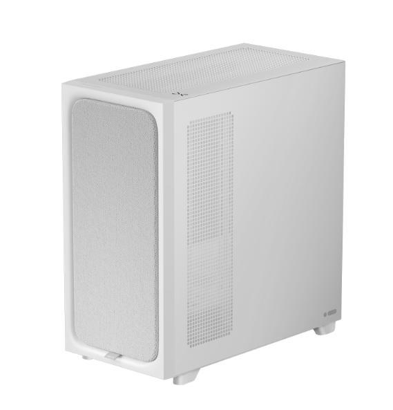 TRYX FLOVA F50 Mid Tower ATX PC Case Tempered Glass - WHITE - Image 2